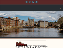 Tablet Screenshot of newmarketbusiness.com